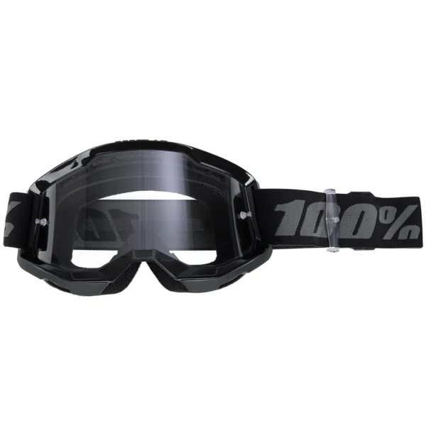 AKINIAI 100% STRATA 2 SKAIDRŪS JUODI