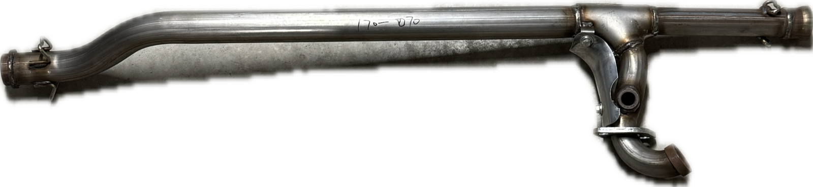 AODES / UPMOTO 1000/1000L MUD PRO Galinio cilindro išmetimo vamzdis 17007010070