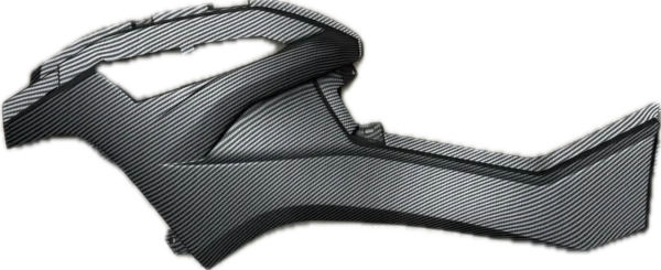 AODES/UPMOTO 650/850/1000 Kairys šoninis variklio plastikas (Black carbon) 17010202390
