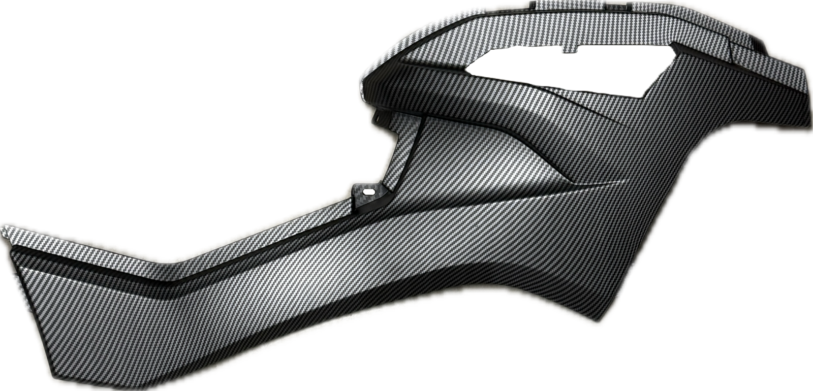 AODES/UPMOTO 650/850/1000 Dešinys šoninis variklio plastikas (Black Carbon Fiber) 17010202430