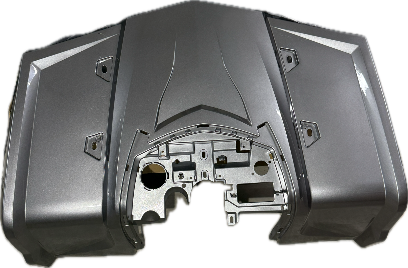 AODES / UPMOTO 650/850/1000 Priekinis plastikas (Fenderis, Titanium Grey) 17010203140