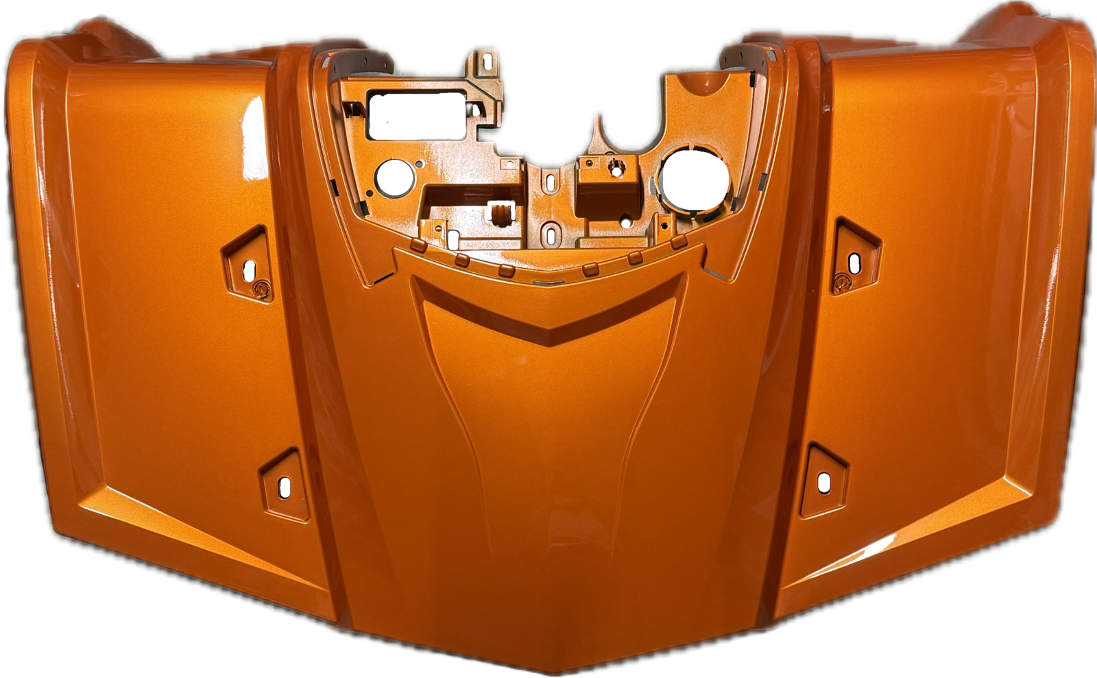 AODES/UPMOTO 650/850/1000/1000 MUD Priekinis plastikas (Tangerine) 17010203410