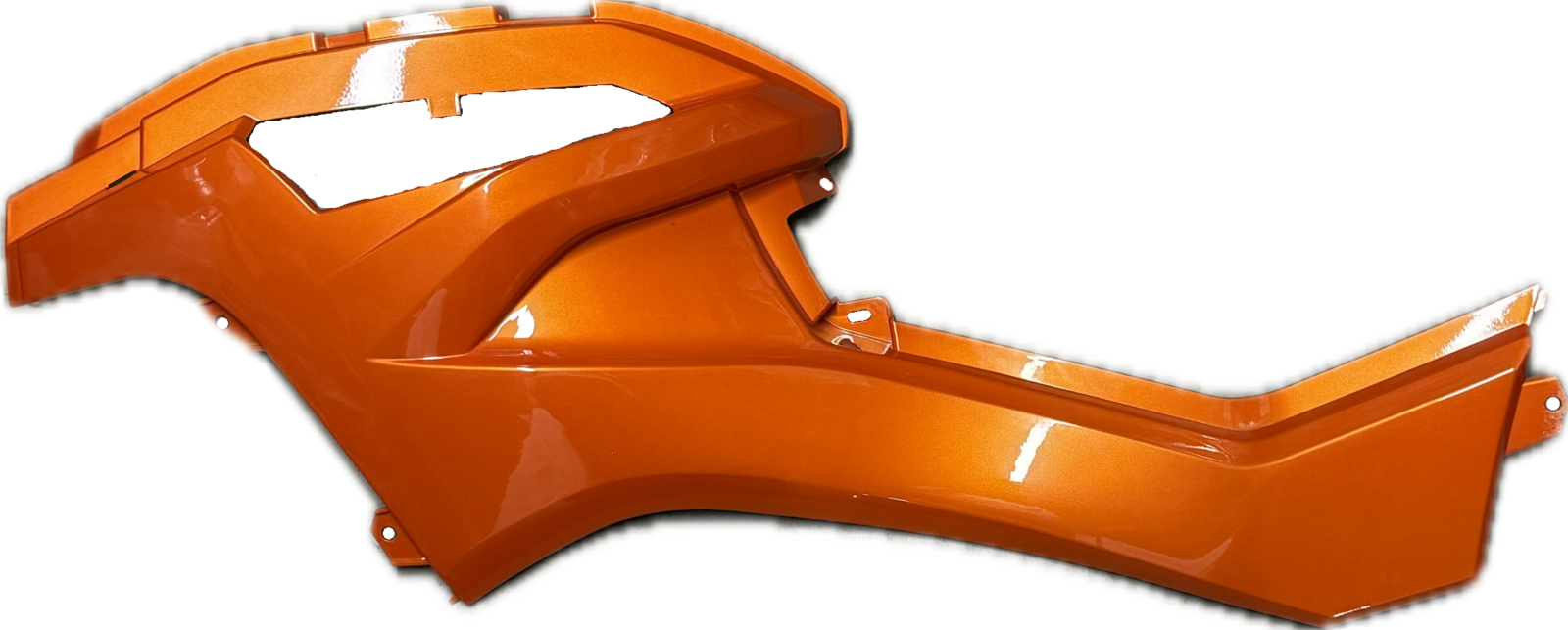 AODES/UPMOTO 650/850/1000 Kairys šoninis variklio plastikas (Tangerine) 17010203430