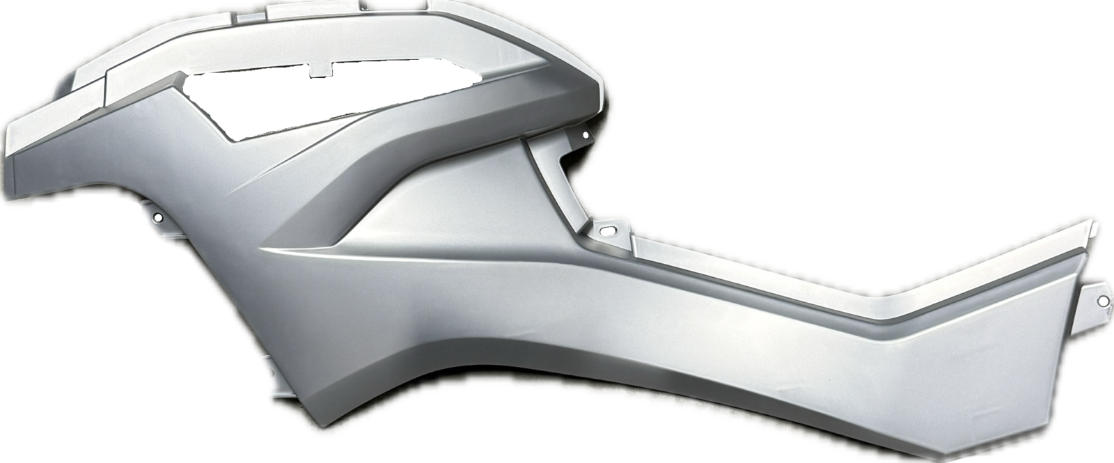 AODES/UPMOTO 650/850/1000 Kairys šoninis variklio plastikas (Glacier Silver) 17010203550