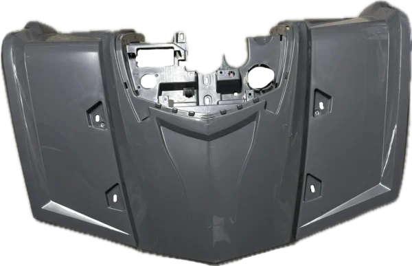 AODES/UPMOTO  650/850/1000/1000 MUD PRIEKINIS PLASTIKAS (MARBLE GREY) 17010203630