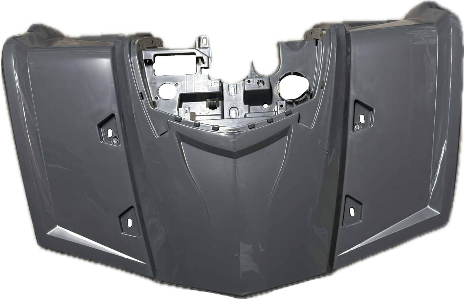 AODES/UPMOTO  650/850/1000/1000 MUD PRIEKINIS PLASTIKAS (MARBLE GREY) 17010203630