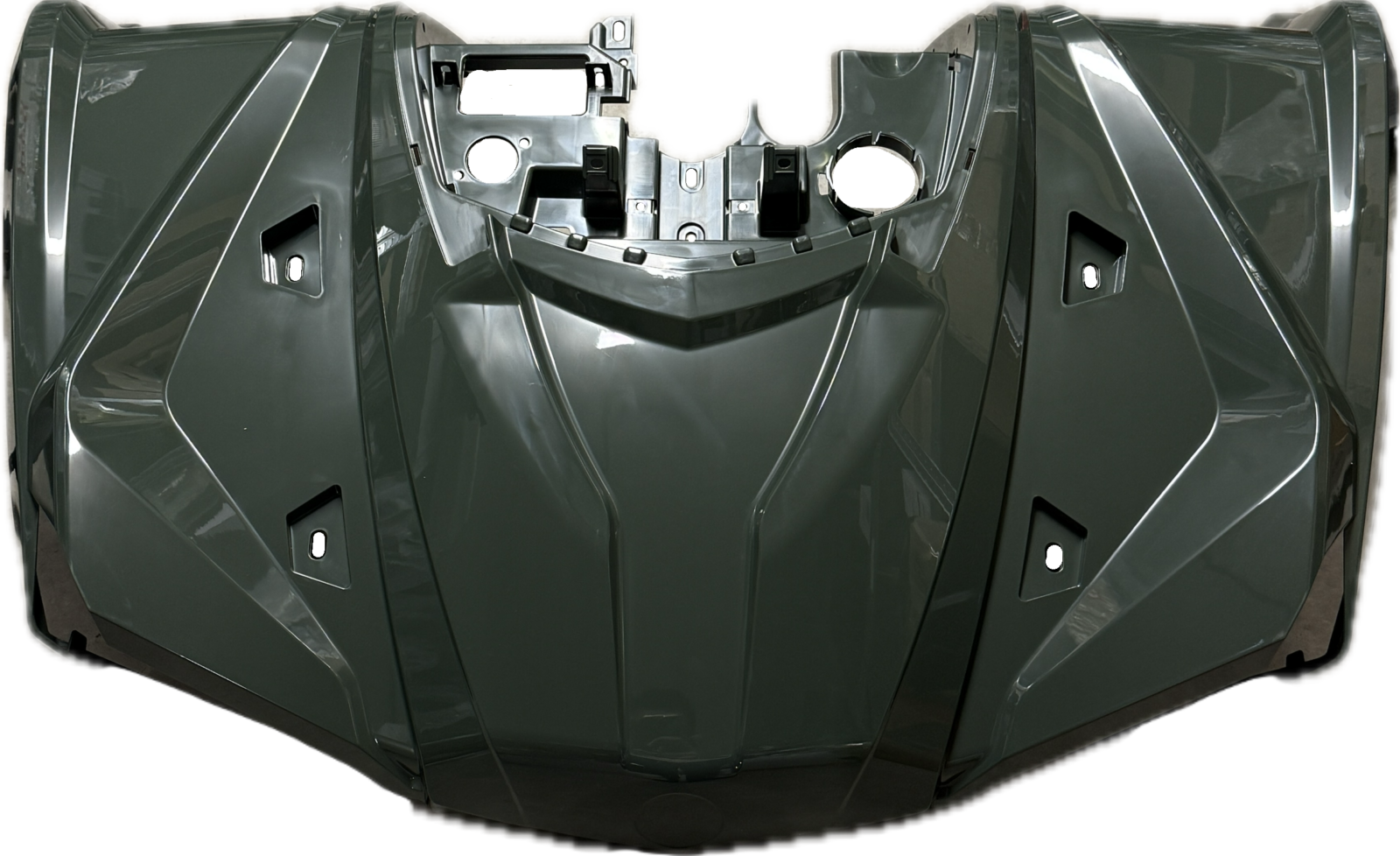 AODES/UPMOTO 650/850/1000 Priekinis plastikas (army green) 17310203140
