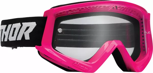 AKINIAI JAUNIMUI THOR COMBAT RACER ROŽINĖ/JUODA