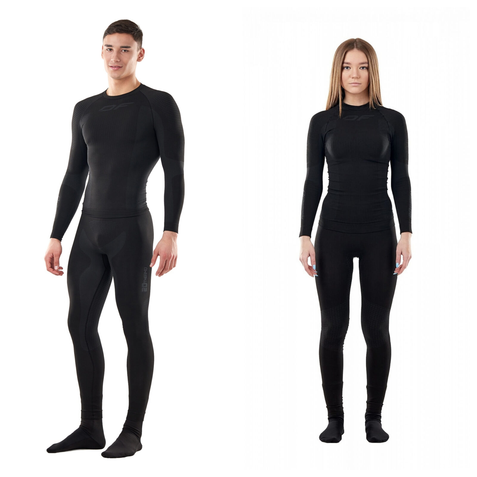 TERMO KOMPLEKTAS DRAGONFLY 2D JUODAS UNISEX