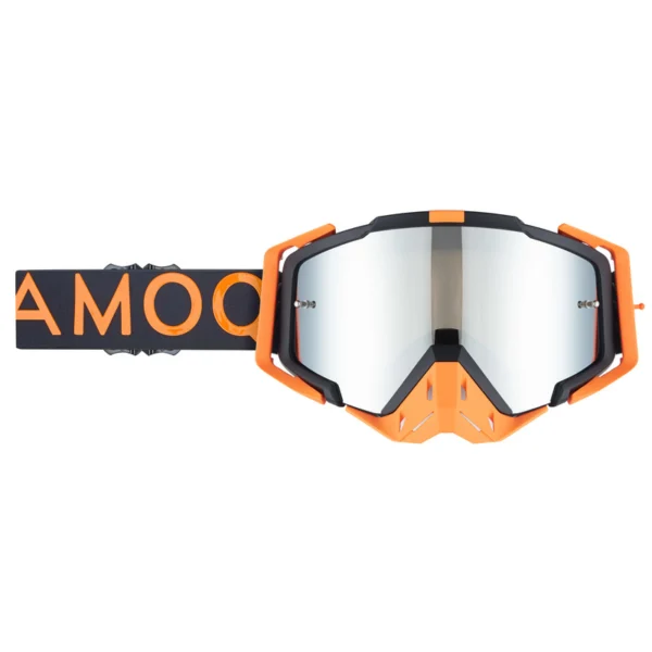 AKINIAI AMOQ ASTER MX JUODI/ORANŽINIAI