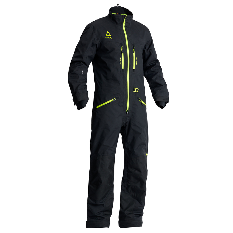 KOMBINEZONAS AMOQ BALLISTIC JUODAS/ HIVIS 2023