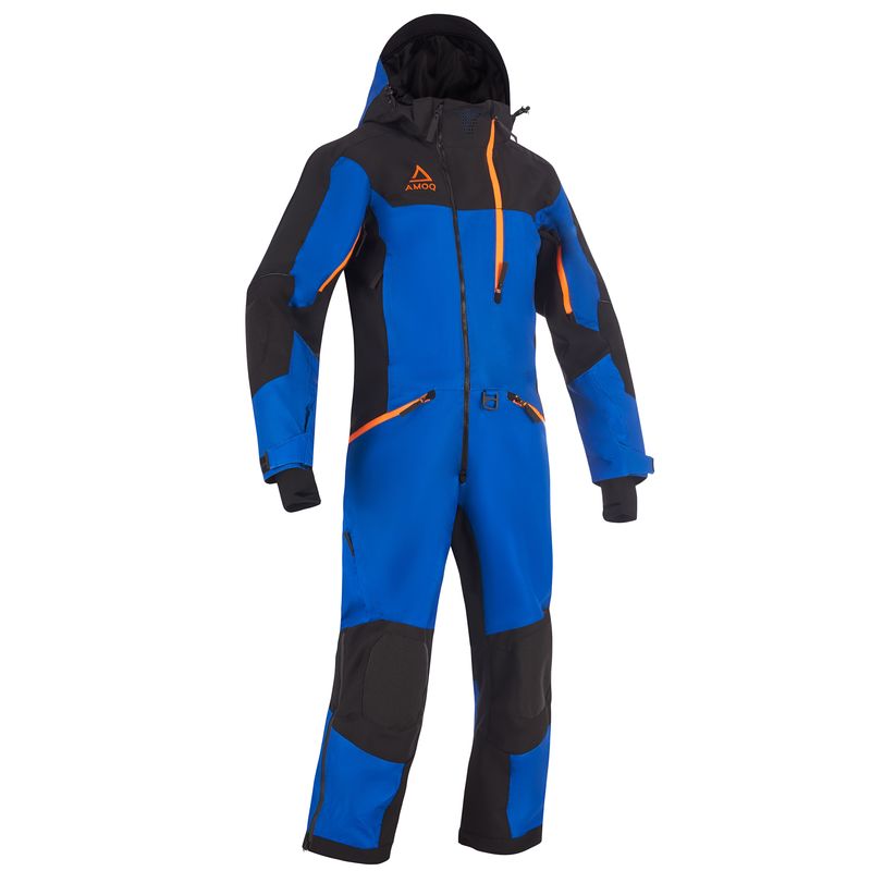 KOMBINEZONAS AMOQ ROCKET V2 30K MĖLYNAS/JUODAS/ORANŽINIS