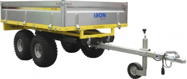 PLATFORMINĖ PRIEKABA IRON BALTIC FD-1200 R1A – REGISTRUOJAMA