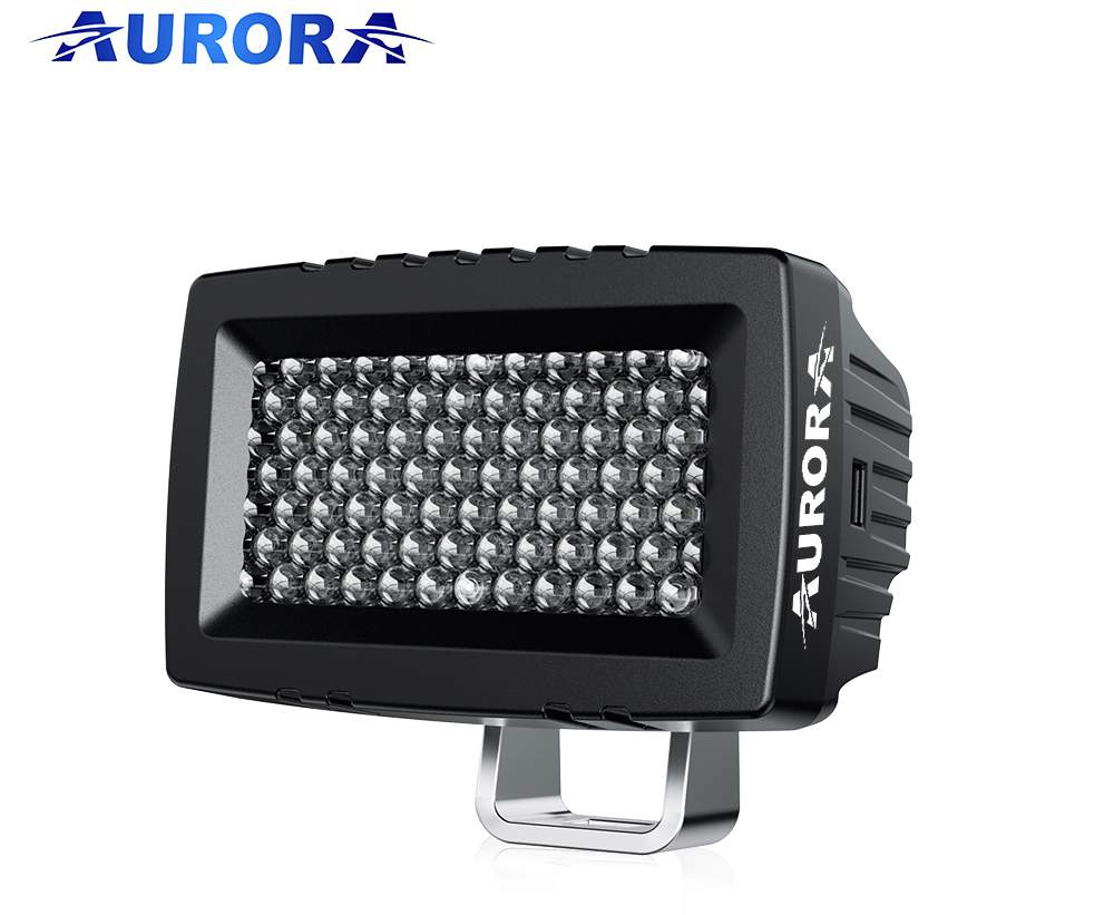 AURORA LED ŽIBINTAS 2" PLATAUS SPINDULIO