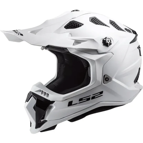 ŠALMAS LS2 MX700 SUBVERTER NOIR-06 BALTAS BLIZGUS