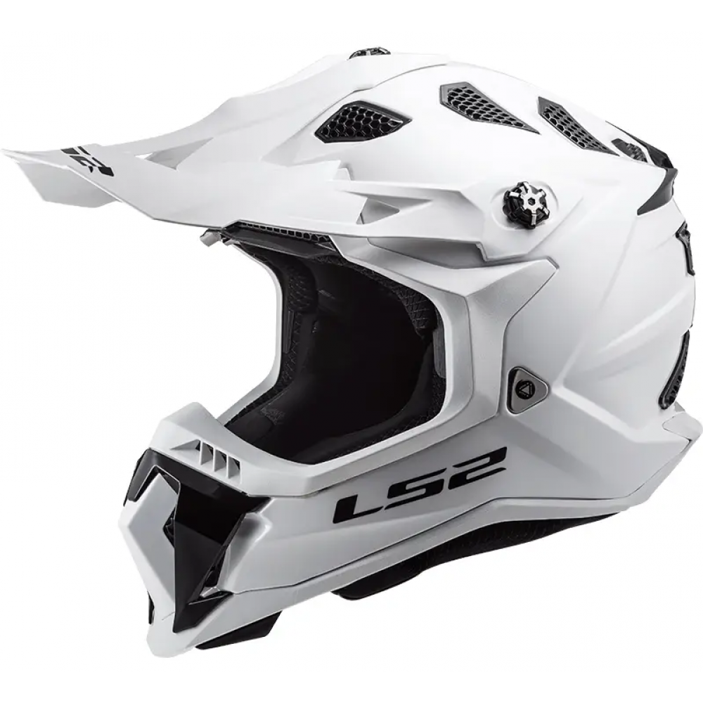 ŠALMAS LS2 MX700 SUBVERTER NOIR-06 BALTAS BLIZGUS