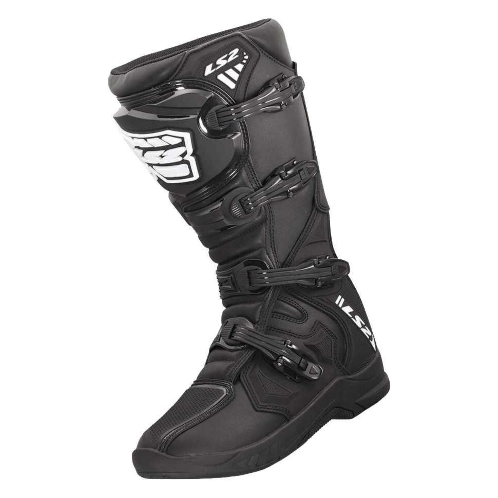 MOTOKROSO BATAI LS2 RAPTOR VYRAMS - JUODI