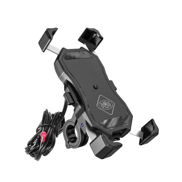 TELEFONO LAIKIKLIS SU BELAIDŽIU ĮKROVIKLIU R13W USB QC 4 RIDE