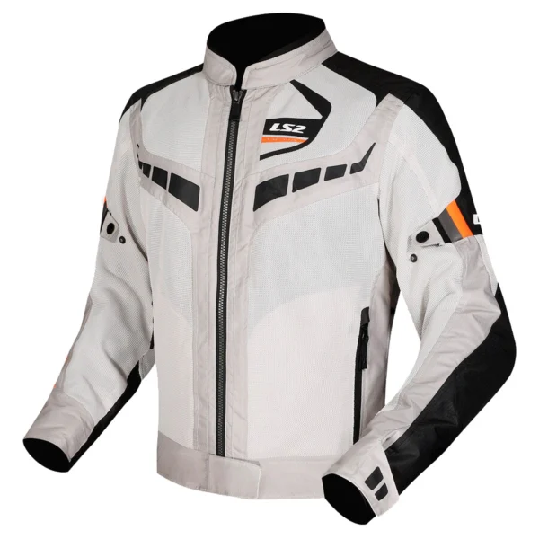 STRIUKĖ LS2 GARDA AIR MOTERIMS JUODA / PILKA / HI-VIZ ORANŽINĖ