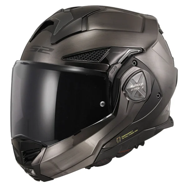 ŠALMAS LS2 FF901 ADVANT X JEANS – TITANO SPALVA