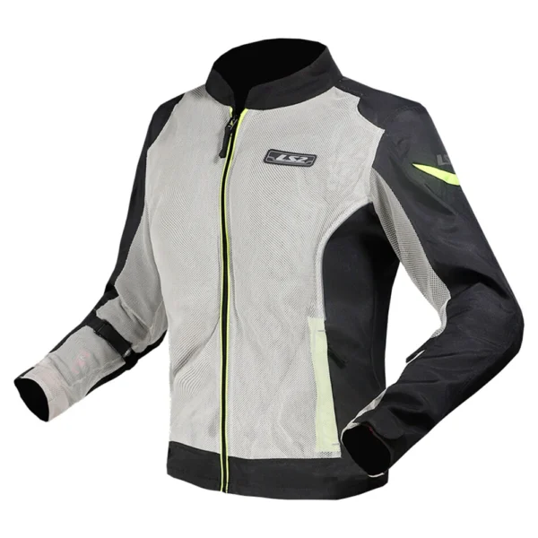 STRIUKĖ LS2 AIRY EVO MOTERIMS – JUODA / PILKA / GELTONA
