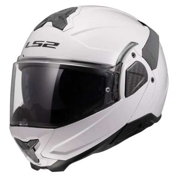 ŠALMAS LS2 FF910 ADVANT II SOLID – BLIZGI BALTA SPALVA