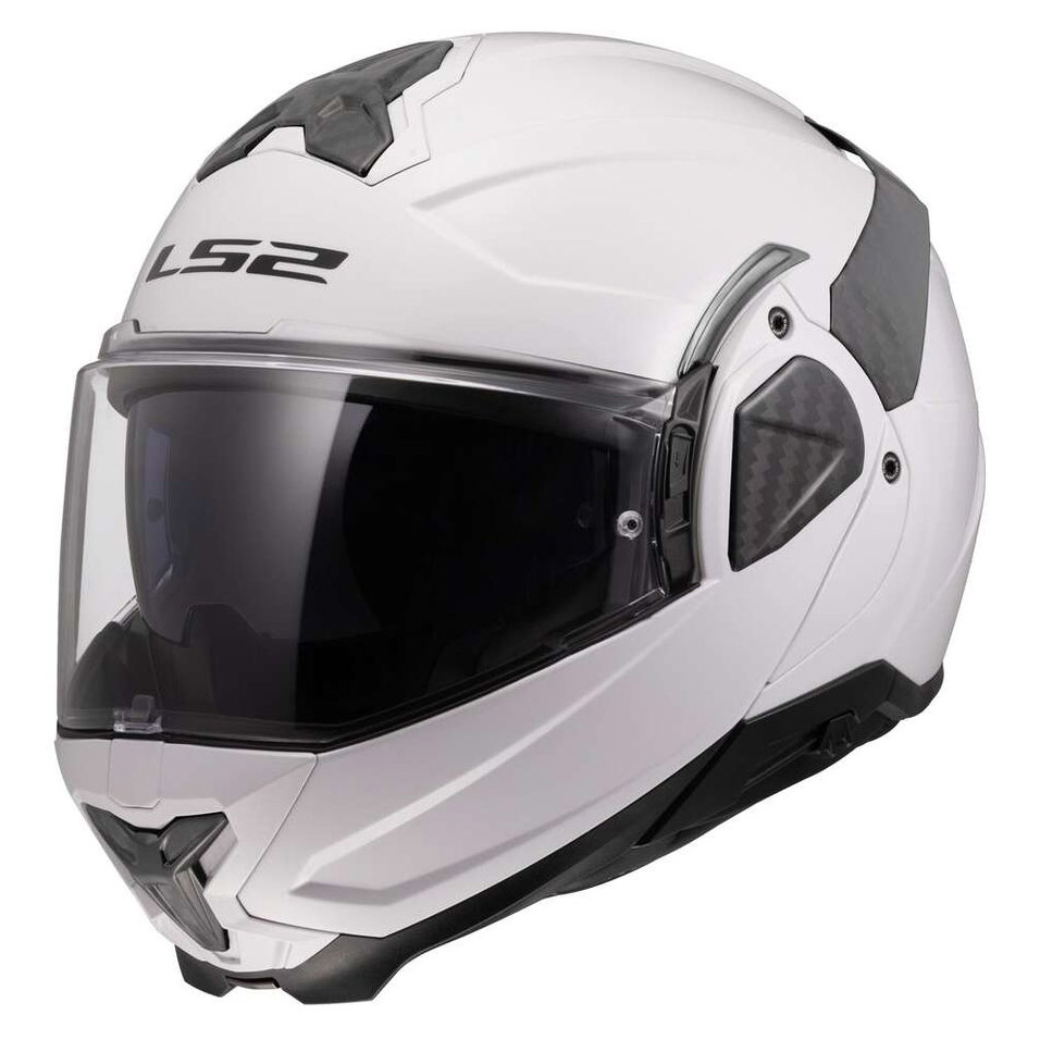 ŠALMAS LS2 FF910 ADVANT II SOLID – BLIZGI BALTA SPALVA