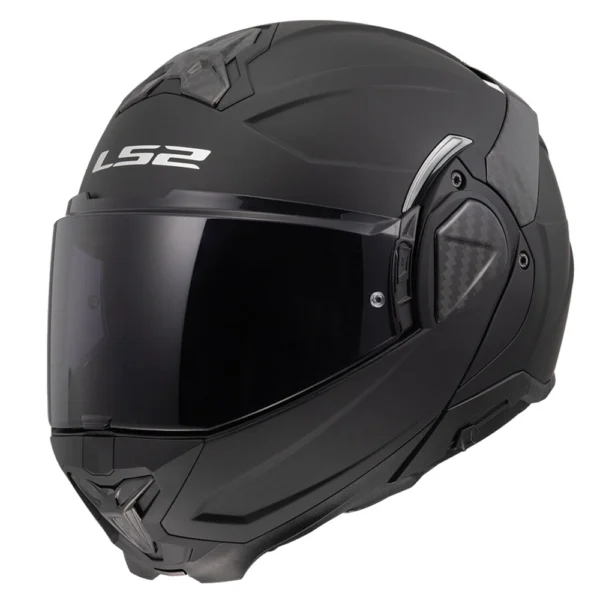 ŠALMAS LS2 FF910 ADVANT II SOLID – MATINĖ JUODA SPALVA