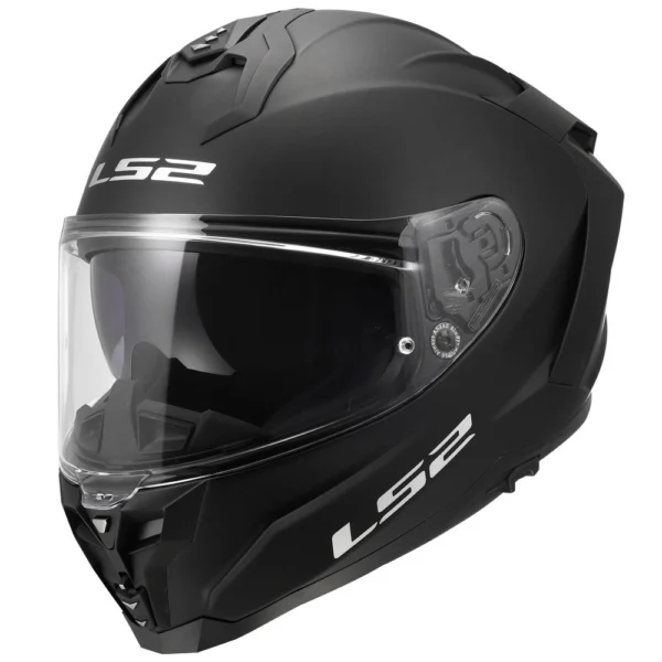 ŠALMAS LS2 FF817 CHALLENGER II SOLID – MATINĖ JUODA