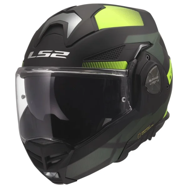 ŠALMAS LS2 FF901 ADVANT X NOVA – JUODA / HI-VIS GELTONA SPALVA