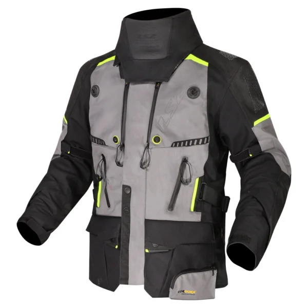 STRIUKĖ LS2 APOLLO VYRAMS – PILKA / HI-VIS GELTONA