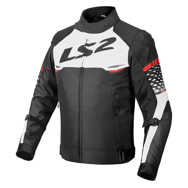 STRIUKĖ LS2 APEX EVO VAIKAMS – JUODA / BALTA / RAUDONA