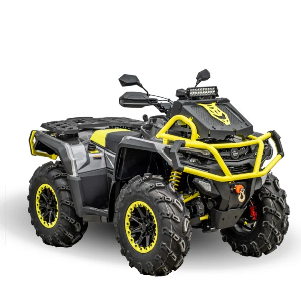 AODES Pathcross 1000S MUD PRO EPS V-Twin T3b KETURRATIS Pilkas/Geltonas