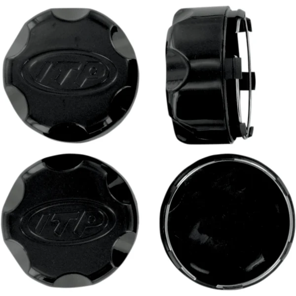 Ratų dangteliai CAP KIT ITP BLACK 4/137 (4pcs.)