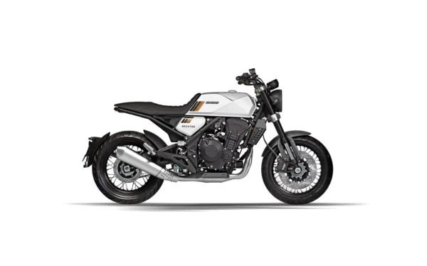 BRIXTON CROSSFIRE 500 ABS BULLET SILVER MATT