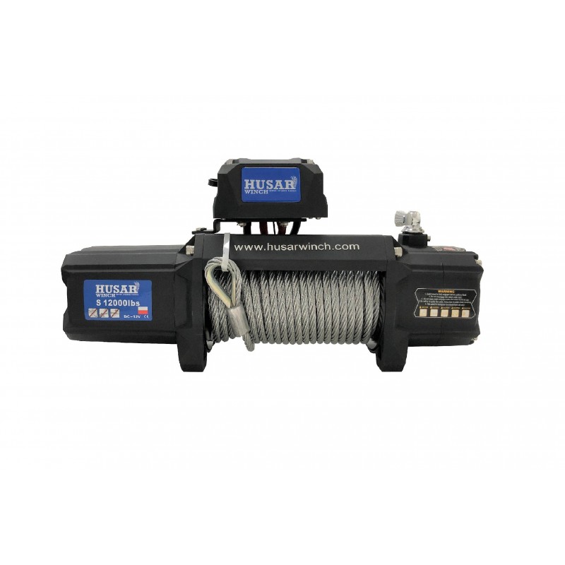 HUSAR ELEKTRINĖ GERVĖ SU PLIENINIU LYNU BST S 12000 12V