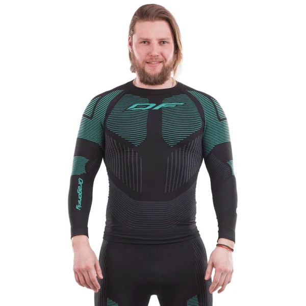 TERMO PALAIDINĖ DRAGONFLY 3D ŽALIA UNISEX