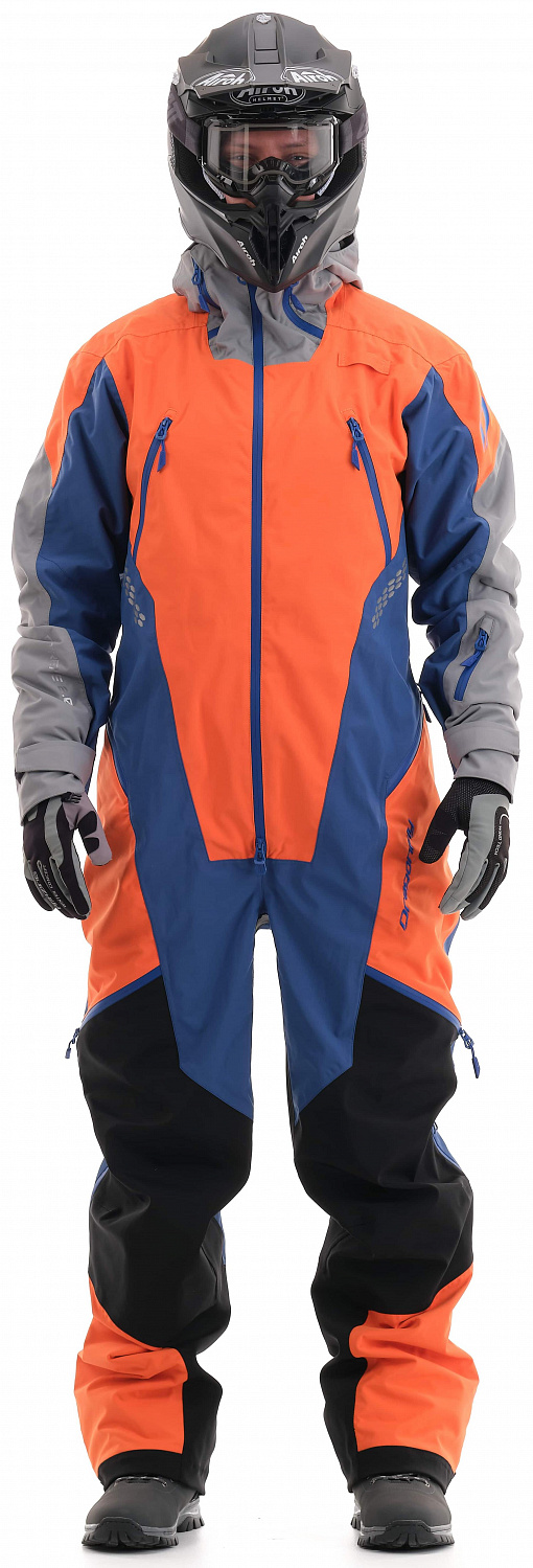 KOMBINEZONAS DRAGONFLY EXTREME 2.0 VYRAMS ORANŽINIS/ RAUDONAS FLUO/LIMOGES