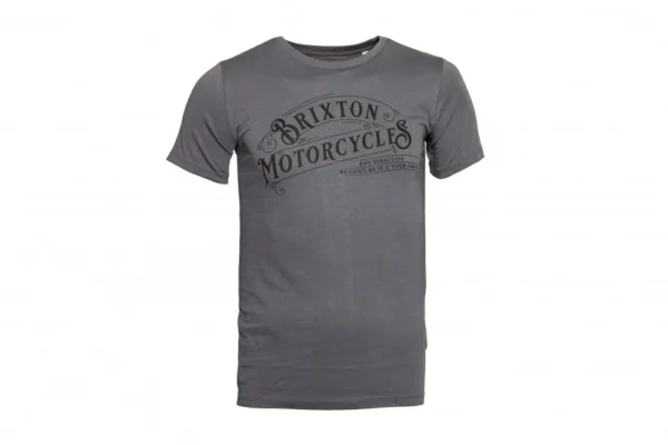MARŠKINĖLIAI BRIXTON WESTERN ANTHRACITE