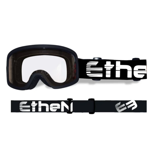 AKINIAI ETHEN MX6510 MASCHERA BIMBO VAIKIŠKI MOTOKROSINIAI JUODA