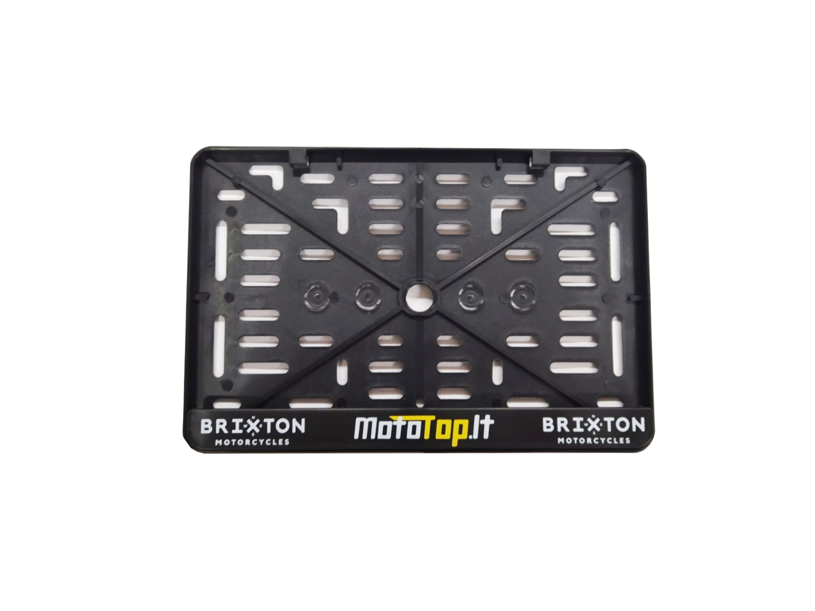 MOTOTOP MOTOCIKLO RĖMELIAI NUMERIAMS BRIXTON 150x250mm