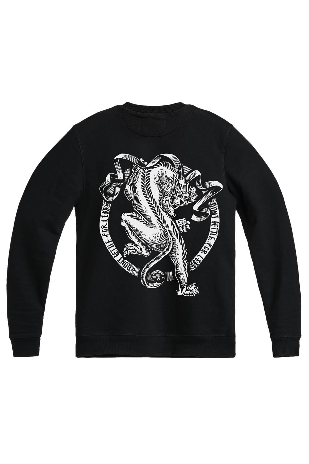 DŽEMPERIS PANDO MOTO JOHN TIGER JUODAS UNISEX