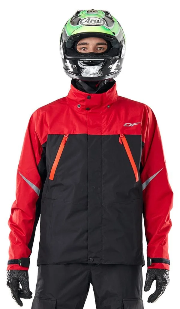 STRIUKĖ DRAGONFLY QUAD  JUODA/ RAUDONA UNISEX