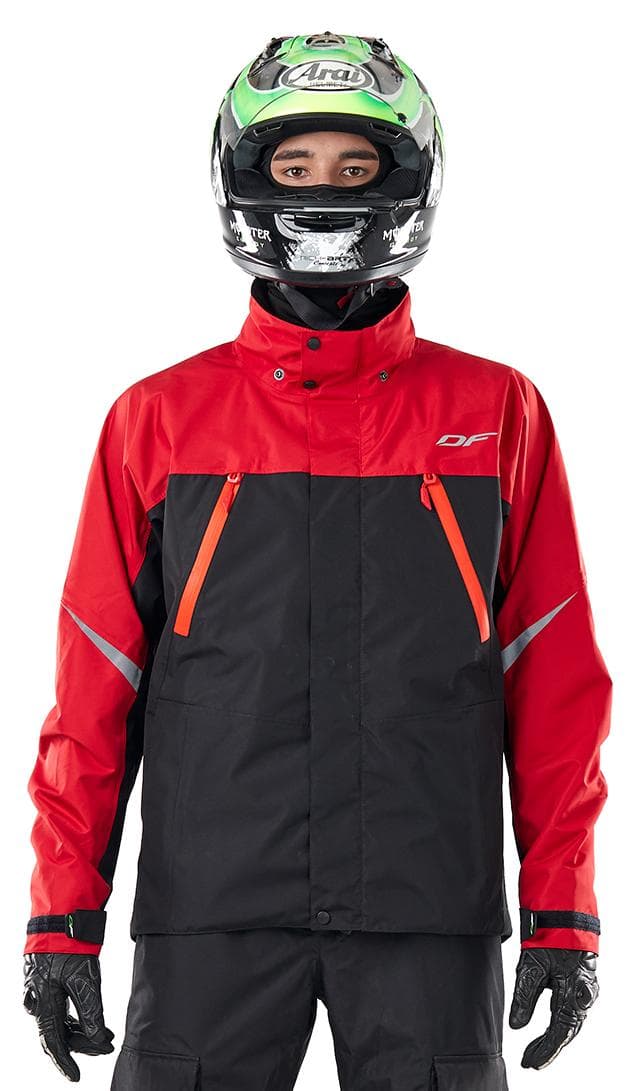 STRIUKĖ DRAGONFLY QUAD  JUODA/ RAUDONA UNISEX