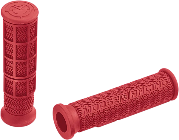 RANKENĖLĖS KETURAČIUI STEALTH ATV GRIPS RAUDONOS