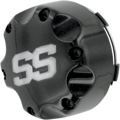 Rato dangtelis CENTER CAP SS ALLOY 4/110 & 4/115 BLACK (1vnt)