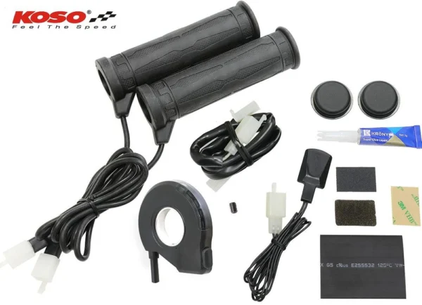 KOSO ŠILDOMOS RANKENĖLĖS ATV + NYKŠČIO ŠILDYMAS HG07 130MM