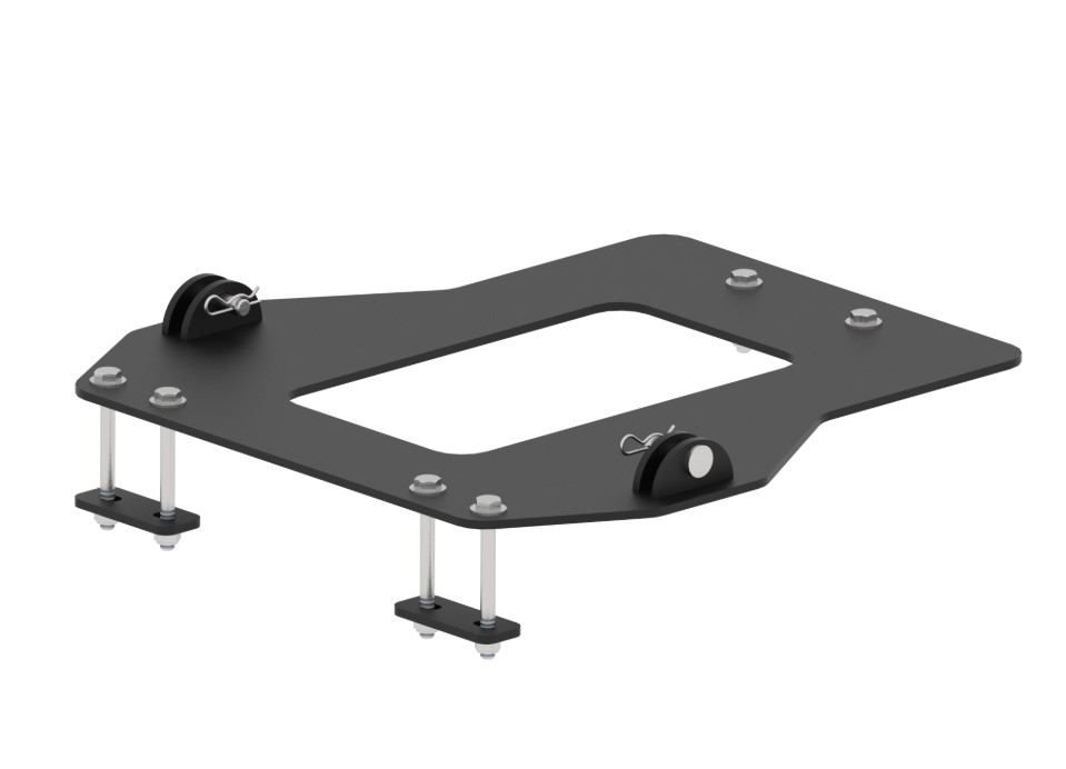 Sniego peilio tvirtinimas AODES WORKCROSS 650/1000 IRON BALTIC 03.15700