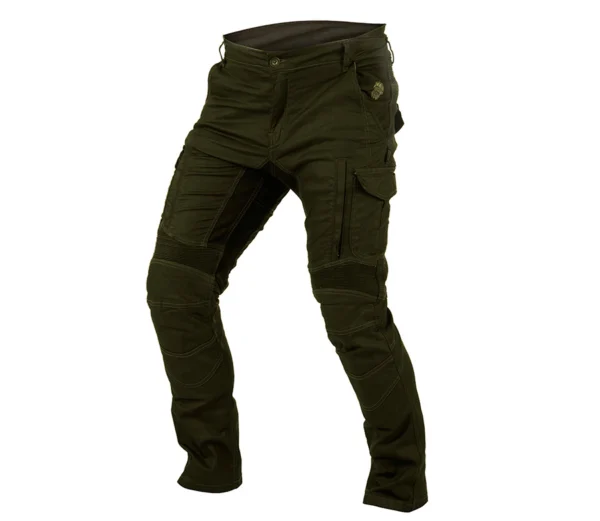 DŽINSAI TRILOBITE ACID SCRAMBLER VYRAMS KHAKI
