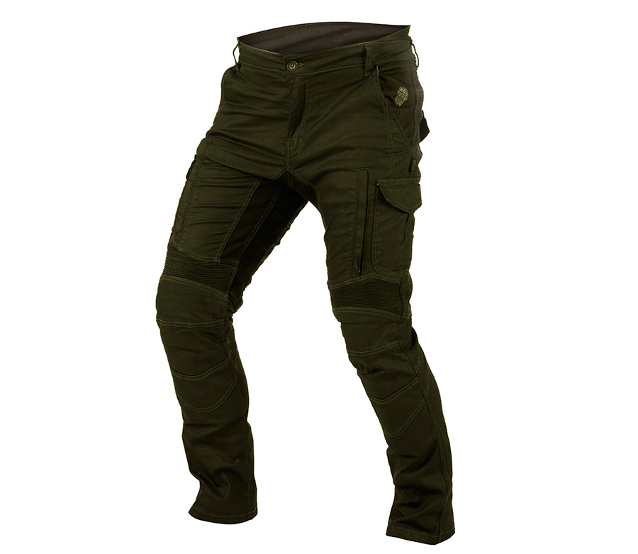 DŽINSAI TRILOBITE ACID SCRAMBLER VYRAMS KHAKI